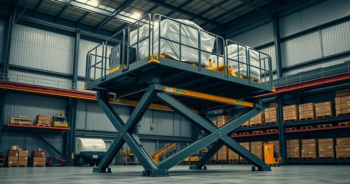 Plataforma Elevatória para Carga e Descarga: Vantagens e Usos