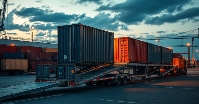Rampa móvel para container como otimizar operações logísticas com eficiência