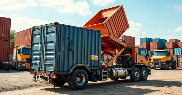 Tombador de container: como escolher e utilizar esse equipamento essencial