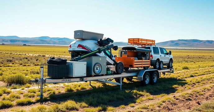 Plataforma Rebocavel: Transporte Seguro E Versátil