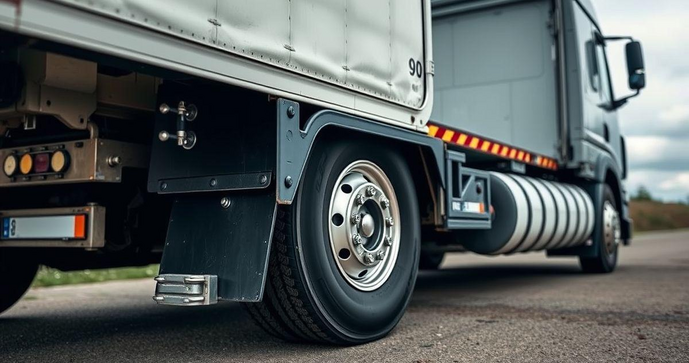 Trava pneu caminhão eficiente para segurança e proteção